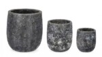 Bizzotto - SET3 P.VASO DUYEN TO ANTRACITE
