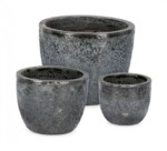 Bizzotto - SET3 P.VASO DUYEN SVAS ANTRACITE - immagine 2