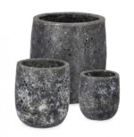 Bizzotto - SET3 P.VASO DUYEN TO ANTRACITE - immagine 2