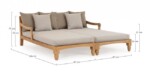 Homemotion - SET2 LOUNGE C-C BALI NATURAL - FSC - immagine 3