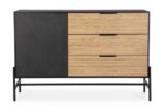 Yes - CREDENZA 1A-3C ALLYCIA NERO-NATURALE - immagine 3