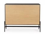 Yes - CASSETTIERA 3C ALLYCIA NERO-NATURALE - immagine 4