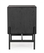 Yes - COMODINO 2C ALLYCIA NERO-NATURALE - immagine 5