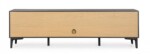 Yes - MOBILE PORTA TV 2A-1C ALLYCIA NERO-NAT - immagine 4
