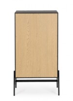 Yes - CASSETTIERA 5C ALLYCIA NERO-NATURALE - immagine 4