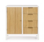 Yes - CREDENZA 1A-4C CHARLEY BIANCO-NATURALE - immagine 3