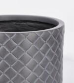 Bizzotto - SET3 P.VASO RHOMBUS CIL ANTRACITE - immagine 3