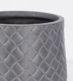 Bizzotto - SET2 P.VASO RHOMBUS BOMB BASSO ANTRACITE - immagine 3