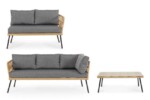 Yes - SET SALOTTO ANGOLARE C-C BURREL NATURALE - immagine 5
