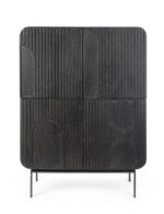 Homemotion - MOBILE ALTO 4A ORISSA NERO - immagine 3