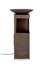 Yes - FONTANA YUKI RETT MARRONE 40,5X78H C-LED - immagine 3