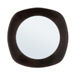 Bizzotto - SPECCHIO C-C DUDHI MARRONE SCURO D54,5