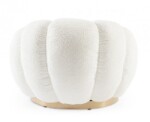 Bizzotto - POLTRONA GIREVOLE FLOREL BIANCO - immagine 4