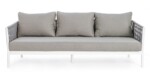 Homemotion - DIVANO 3P C-C FLORENCIA BIANCO WG20 - immagine 3