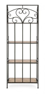Yes - SCAFFALE GUENDA 4P NERO H167 - immagine 3