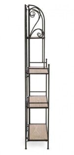 Yes - SCAFFALE GUENDA 4P NERO H167 - immagine 4