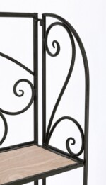 Yes - SCAFFALE GUENDA 3P NERO H127 - immagine 5