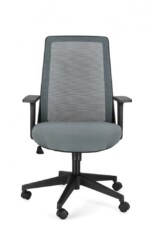 Yes - SEDIA UFFICIO C-BR WESLEY GRIGIO SCURO - immagine 4