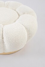 Bizzotto - POUFF FLOREL BIANCO - immagine 3