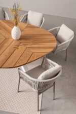 Bizzotto - TAPPETO RHEA BEIGE 160X230 - immagine 4