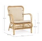 Bizzotto - POLTRONA C-C FLORISEL - immagine 3