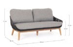 Homemotion - DIVANO 2-3P C-C TAMIRES ANTRACITE - immagine 2