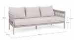 Homemotion - DIVANO 3P C-C FLORENCIA MOON WG24 - immagine 2