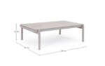 Homemotion - TAVOLINO FLORENCIA 120X75 MOON WG24 - immagine 2