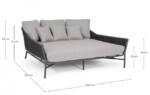 Homemotion - DAYBED C-C EVERLY ANTR QS22/GRAPHITE - immagine 2