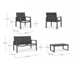 Yes - SET4 SALOTTO KALLEN ANTRACITE YK13 - immagine 3