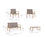 Yes - SET4 SALOTTO KALLEN NATURALE - immagine 3