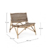 Bizzotto - SEDIA LOUNGE TARIFA - immagine 3