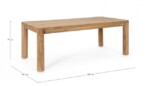 Homemotion - TAVOLO MAVERICK 200X100 - immagine 2