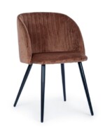 Yes - SEDIA QUEEN VELVET RUGGINE