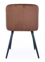 Yes - SEDIA QUEEN VELVET RUGGINE - immagine 4