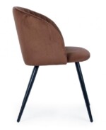 Yes - SEDIA QUEEN VELVET RUGGINE - immagine 5