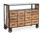 Bizzotto - CASSETTIERA 12C MINDIL C-RUOTE H95,5
