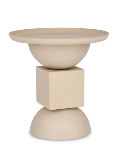 Bizzotto - TAVOLINO ALKA BEIGE D40.5