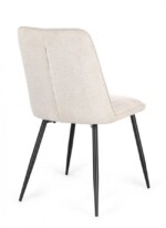Bizzotto - SEDIA CORA NERO/BEIGE - immagine 2
