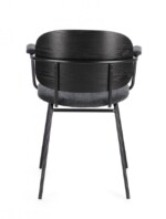 Bizzotto - SEDIA C-BR SIENNA GRIGIO SCURO - immagine 5