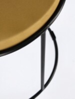 Bizzotto - SET2 TAVOLINO KETAKI SENAPE/NERO - immagine 4