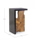 Bizzotto - TAVOLINO ALTO SHERWOOD 35X30 - immagine 3