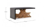Bizzotto - TAVOLINO SHERWOOD 110X60 - immagine 2