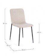 Yes - SEDIA RINAS BEIGE - immagine 3