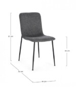 Yes - SEDIA RINAS GRIGIO SCURO - immagine 3