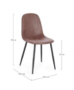 Yes - SEDIA IRELIA COGNAC - immagine 3
