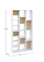 Yes - LIBRERIA ARCTIC 2836 BIANCO-NATURALE 178 - immagine 2