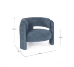 Bizzotto - POLTRONA AISHA BLU - immagine 3