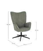 Bizzotto - POLTRONA INAS VERDE - immagine 3