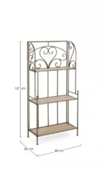 Yes - SCAFFALE GUENDA 3P VERDE SCURO H127 - immagine 2